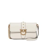 Pinko borsa Love One Slouchy Baby in pelle bianco UNI
