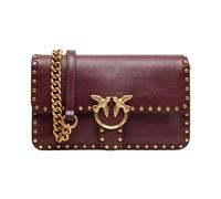 PINKO - Love One Slouchy MN Studs - - Bags - Donna - Rosso - ONE SIZE