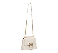 Pinko Love One Top Handle Classic LI, Borsa Donna, Z14Q_Bianco Seta-Antique Gold, U