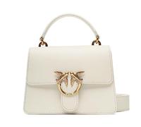 Pinko Love One Mini Light Borsa a mano avorio, pelle, donna