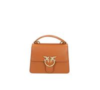 Pinko Love One Top Handle Mini Light, Borsa Donna, L58Q_Cuoio-Antique Gold, U