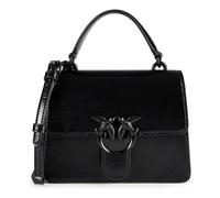 PINKO Love One Top Mini Borsetta Vera Pelle 20 cm nero
