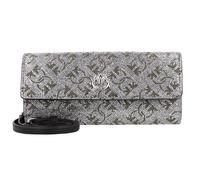 PINKO Love Pochette Pelle 19.5 cm color argento