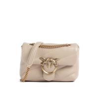 Pinko Love Puff Baby Borsa a spalla beige, pelle di pecora, donna