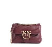 Pinko Love Puff Baby Borsa a spalla viola, pelle di pecora, donna
