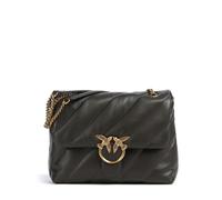 Pinko Love Puff Big Borsa a spalla oliva, pelle di pecora, donna