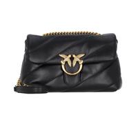 PINKO Love Puff Borsa a tracolla Vera Pelle 27 cm nero