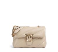 Pinko Love Puff Classic Borsa a spalla beige, pelle di pecora, donna