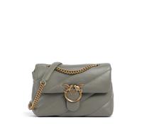 Pinko Love Puff Classic Borsa a spalla grigio-verde, pelle, donna
