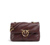 Pinko Love Puff Classic Borsa a spalla marrone, pelle di pecora, donna