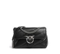 Pinko Love Puff Classic Borsa a spalla nero, pelle di pecora, donna