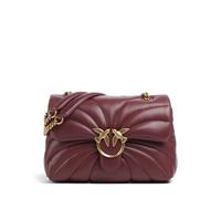 Pinko Love Puff Classic Borsa a spalla rosso, pelle di pecora, donna