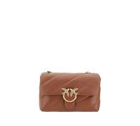 Pinko LOVE PUFF CLASSIC CL SHEEP NAP marrone L84Q ARABO ANTIQUE GOLD 19X11X28