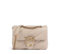 Pinko Love Puff Mini Borsa a spalla beige, pelle di pecora, donna