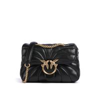 Pinko Love Puff Mini Borsa a spalla nero, pelle di pecora, donna