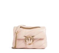 Pinko Love Puff Mini Borsa a spalla rosa, pelle di pecora, donna