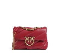 Pinko Love Puff Mini Borsa a spalla rosso, pelle di pecora, donna