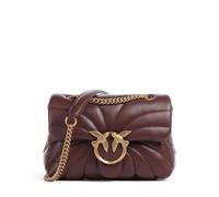 Pinko Love Puff Mini Borsa a spalla rosso, pelle di pecora, donna