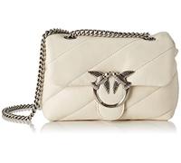 Pinko Love Puff Mini Borsa a spalla avorio, pelle, donna