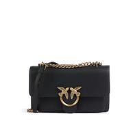 Pinko Love Soft Mini Borsa a spalla nero, pelle granulata, donna