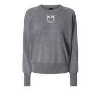 Pinko Maglia Lanzarote in Lana Grigio, S