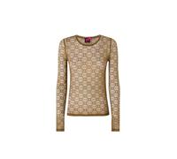 PINKO - Maglia Pizzo Stretch - - Tops - Donna - Verde - M