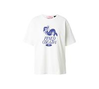 PINKO Maglietta 'STREPITOSO' blu scuro / bianco Donna PINKO L