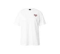 PINKO Maglietta 'STREPITOSO' rosso violaceo / rosso scuro / nero / bianco Donna PINKO L