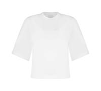 PINKO - Magliette Bianca con Logo Ricamato - - Tops - Donna - Bianco - M