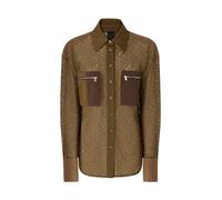 PINKO - Magliocco Camicia Pizzo e Cotone - - Blouses & Shirts - Donna - Multicolore - M