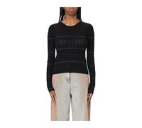 PINKO - Maglione a Coste in Maglia - - Knitwear - Donna - Nero - M