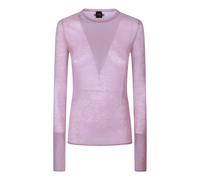 PINKO - Maglione Girocollo Pico - - Blouses & Shirts - Donna - Viola - L
