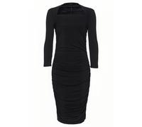 PINKO Manichino Abito Jersey Crepe D Black Taglia: S | Abiti Midi Outlet | Donna | Nero