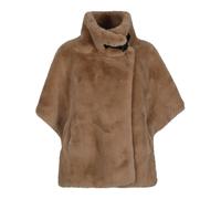 PINKO - Mantella in Ecopelliccia Comodino - - Jackets - Donna - Beige - S