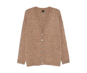 PINKO - Marche Cardigan - - Knitwear - Donna - Beige - M