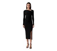 PINKO - Maxi Knit Dress - - Dresses - Donna - Nero - M