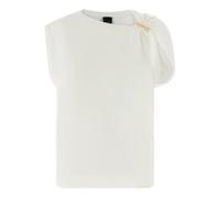 PINKO - Melody Supima Cotton Stretch Top - - Tops - Donna - Bianco - XS