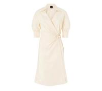 PINKO - Midi Abito Camicia a Portafoglio - - Dresses - Donna - Beige - M