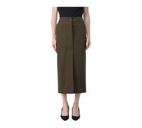 PINKO - Midi Skirt Side Pockets Classic - - Skirts - Donna - Verde - S
