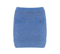 PINKO - Miletto Knitted Mini Skirt - - Skirts - Donna - Blu - S