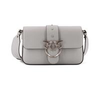 PINKO Love One Borsa a tracolla Pelle 22 cm grigio