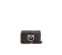 PINKO - Mini Love Bag Click V Quilt - - Bags - Donna - Nero - ONE SIZE