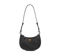 PINKO, ,Bags ,Donna ,Nero ,ONE SIZE Mini Love Bag Half Moon