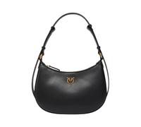 PINKO, ,Bags ,Donna ,Nero ,ONE SIZE Mini Love Bag Half Moon