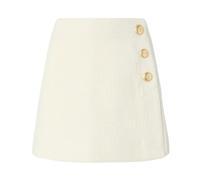 PINKO - Minigonna a Portafoglio in Bou i Cotone e Lana - - Skirts - Donna - Bianco - L