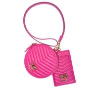 PINKO Necklace Mini Bag Chevron Fuchsia-antique Gold Taglia: OS | Portafogli Outlet | Donna | Giallo