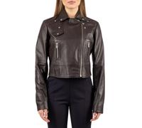 PINKO - New Sensibile Chiodo - - Jackets - Donna - Marrone - XL