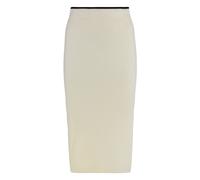 PINKO - Nuova Guinea Ribbed Knit Skirt - - Skirts - Donna - Bianco - XS