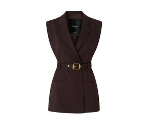PINKO - Nuraqus Vest - - Jackets - Donna - Marrone - S