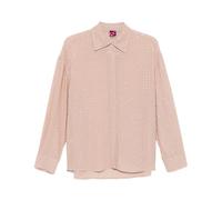 PINKO - Blusa in georgette con strass - - Blouses & Shirts - Donna - Beige - L
